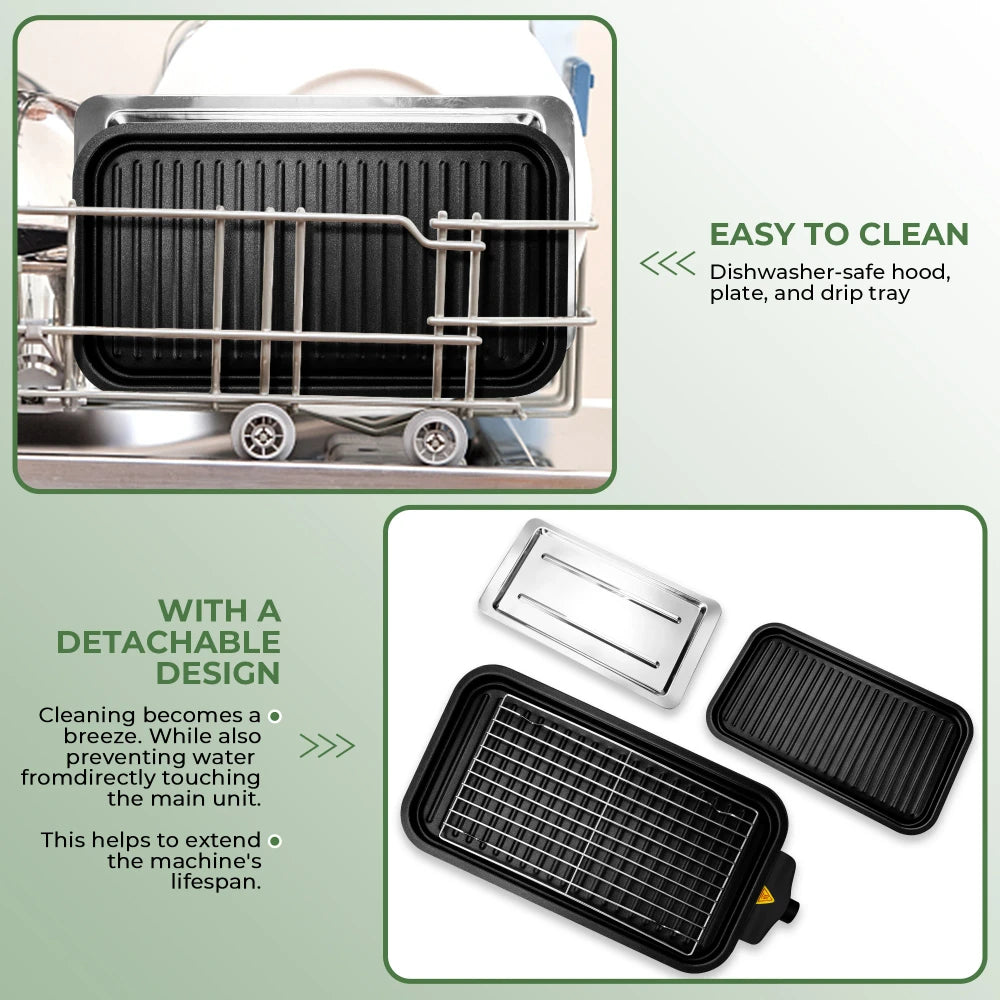 Smokeless Electric Grill