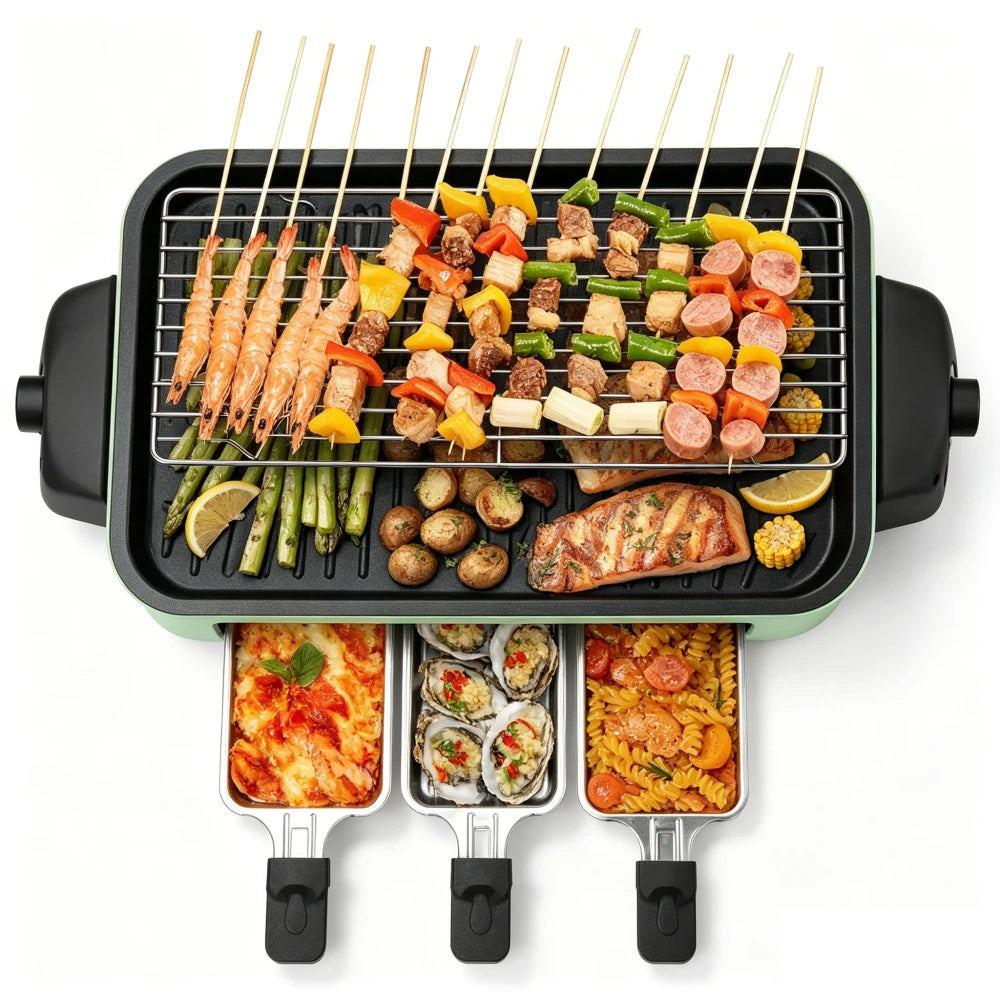 Smokeless Electric Grill