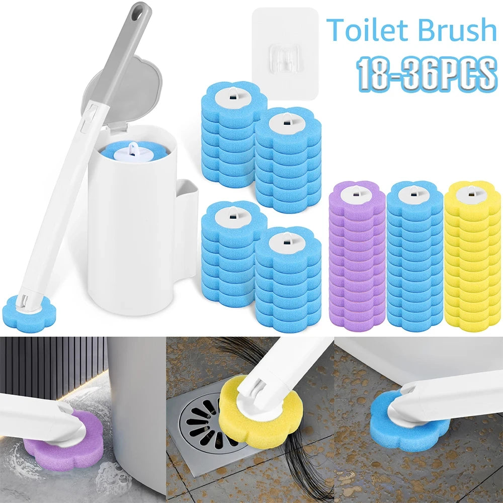 Disposable Toilet Brush Refill Heads