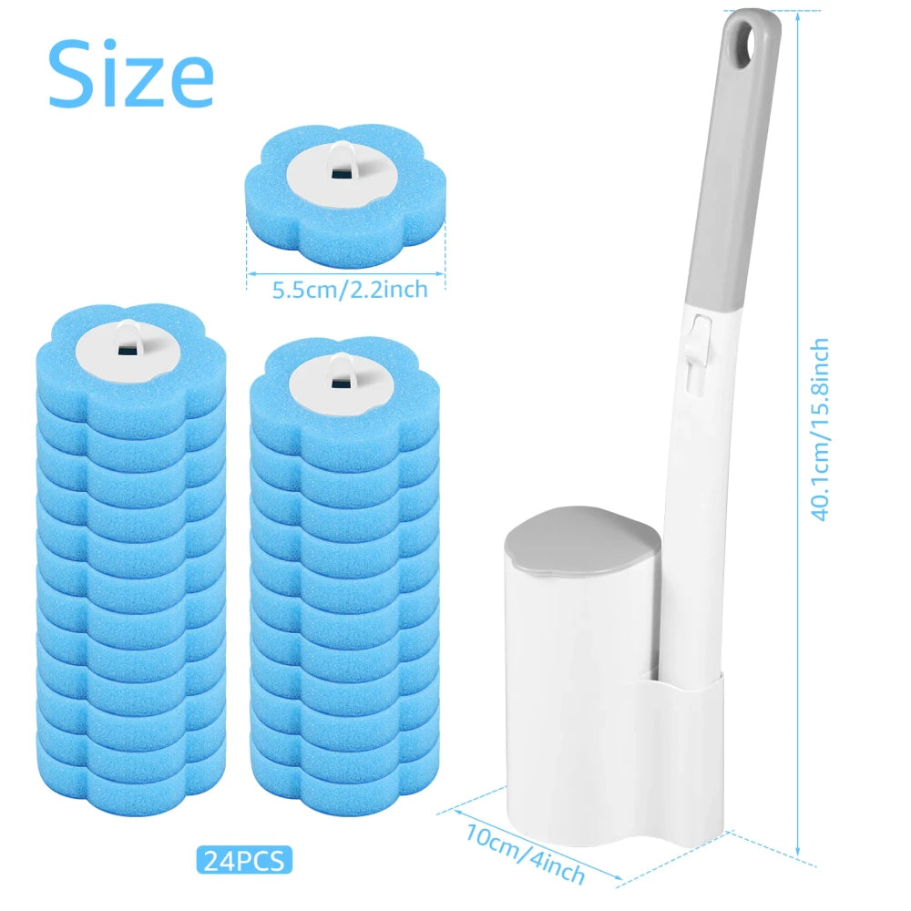 Disposable Toilet Brush Refill Heads