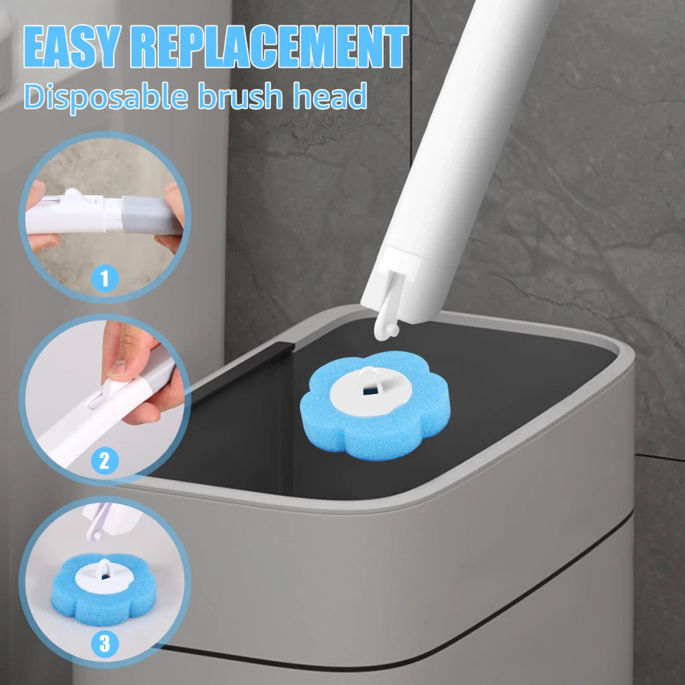 Disposable Toilet Brush Refill Heads
