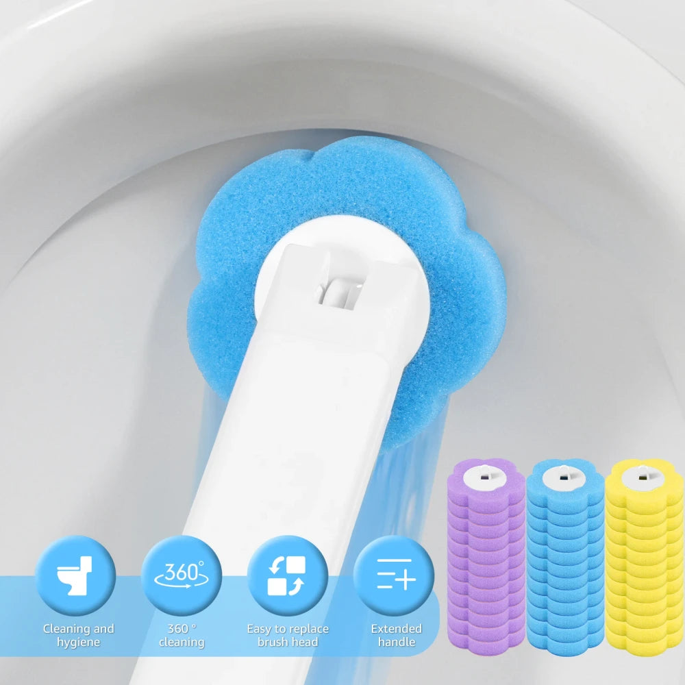Disposable Toilet Brush Refill Heads