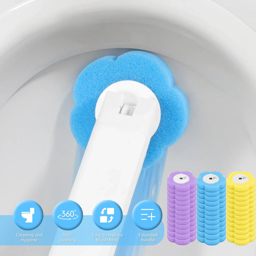 Disposable Toilet Brush Refill Heads